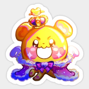 space doughnut cookie costume - cookie run Sticker